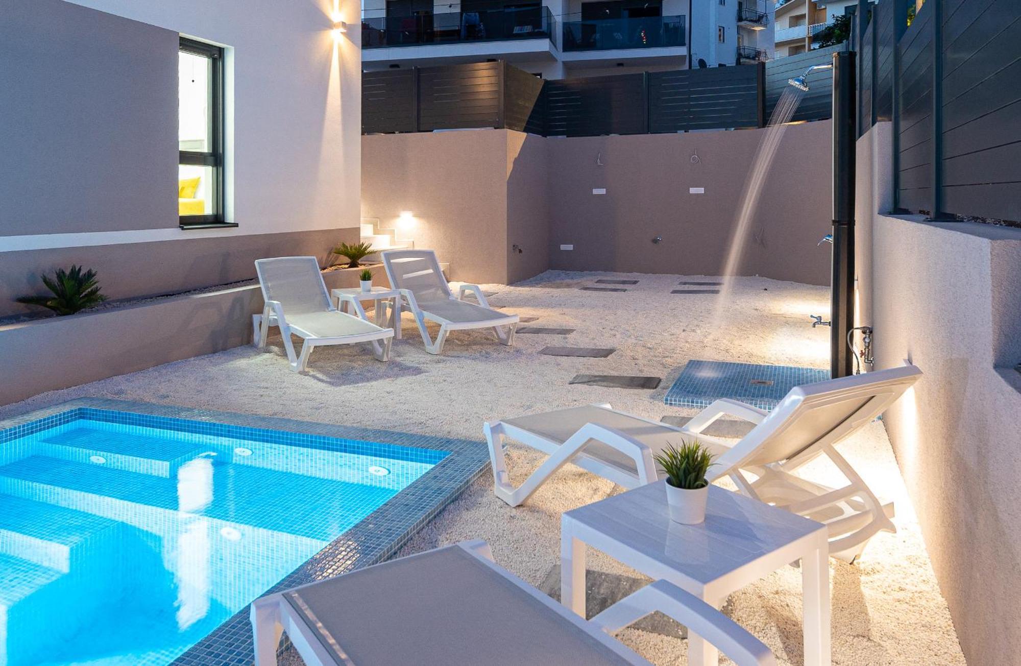 Adriatic Garden Apartments Okrug Gornji Buitenkant foto