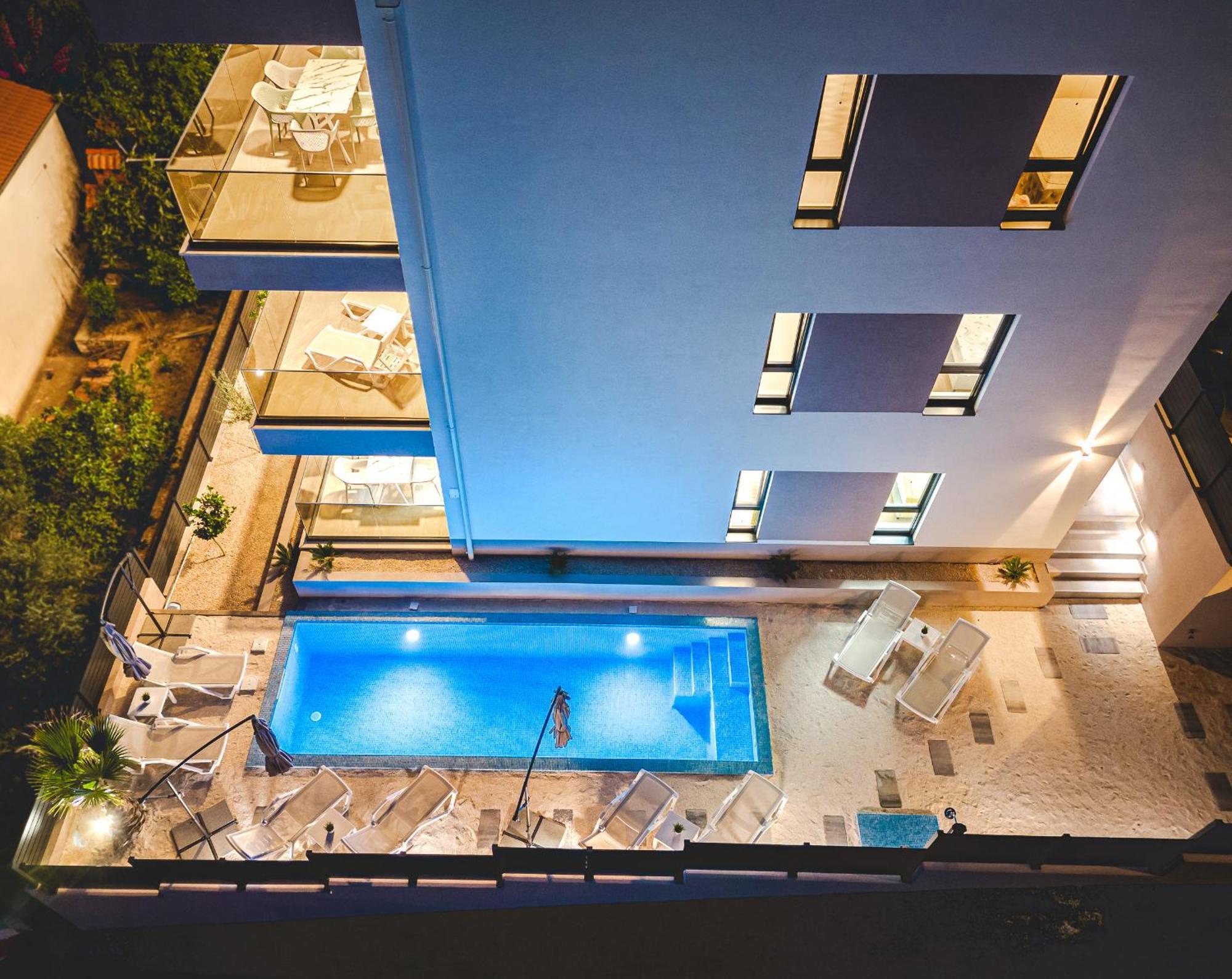 Adriatic Garden Apartments Okrug Gornji Buitenkant foto