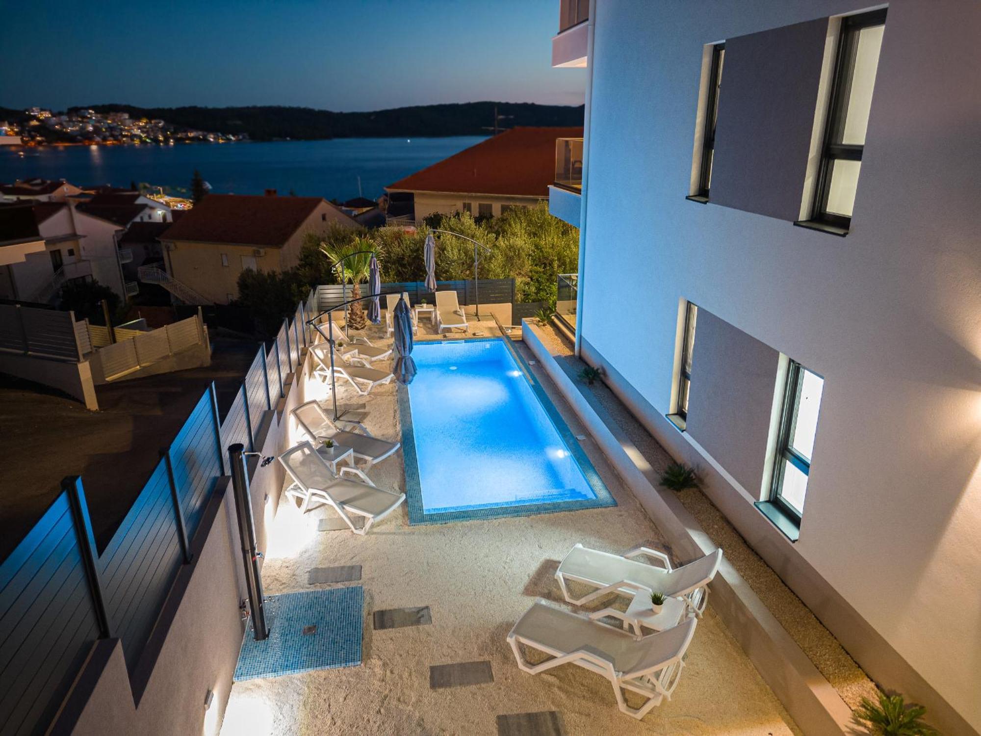 Adriatic Garden Apartments Okrug Gornji Buitenkant foto