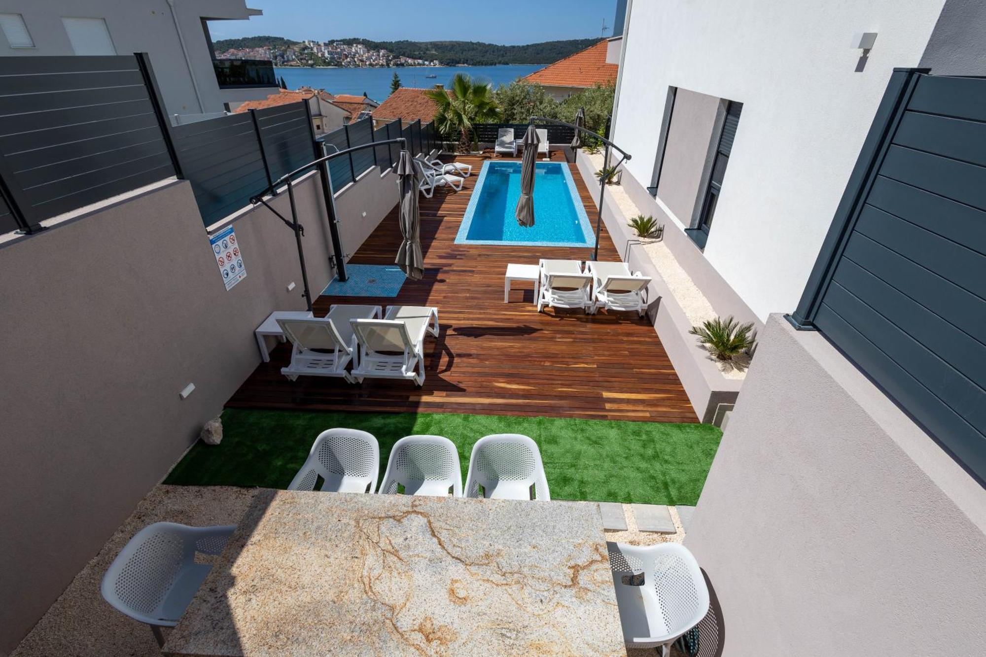 Adriatic Garden Apartments Okrug Gornji Buitenkant foto