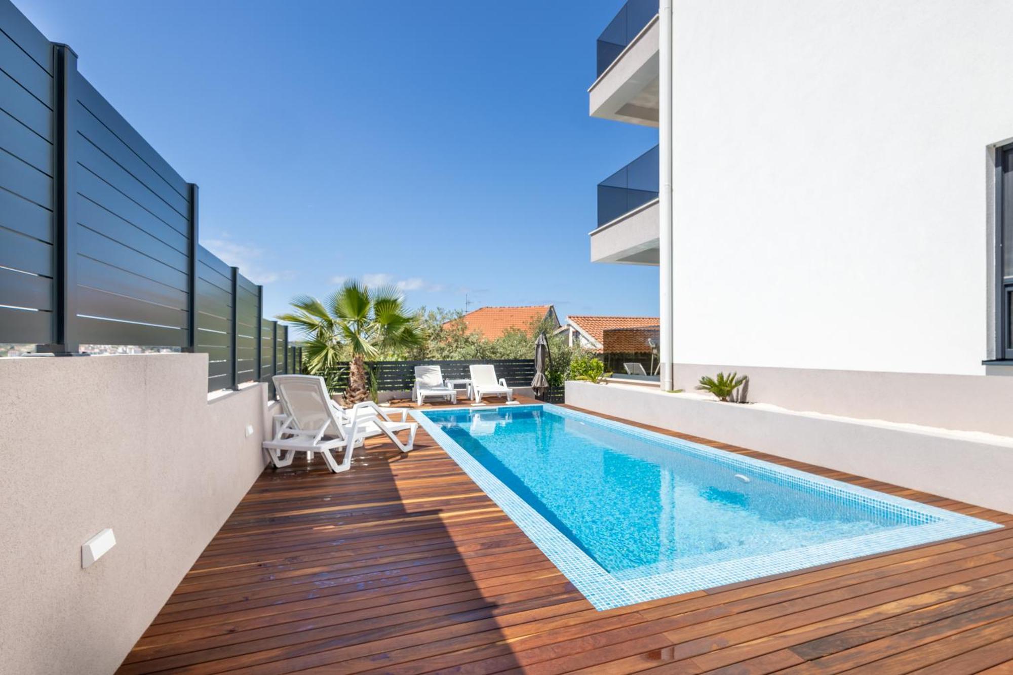 Adriatic Garden Apartments Okrug Gornji Buitenkant foto