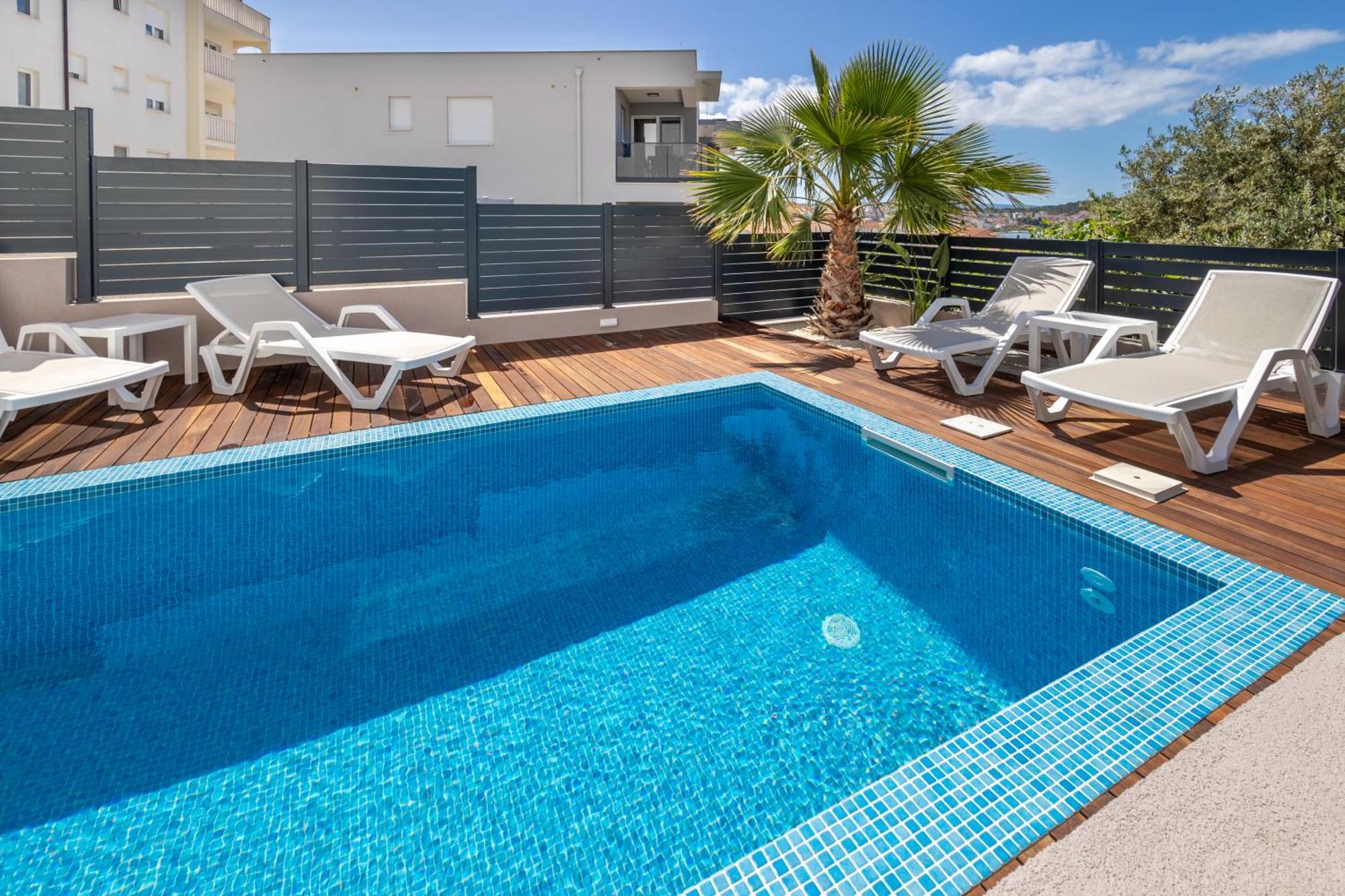 Adriatic Garden Apartments Okrug Gornji Buitenkant foto