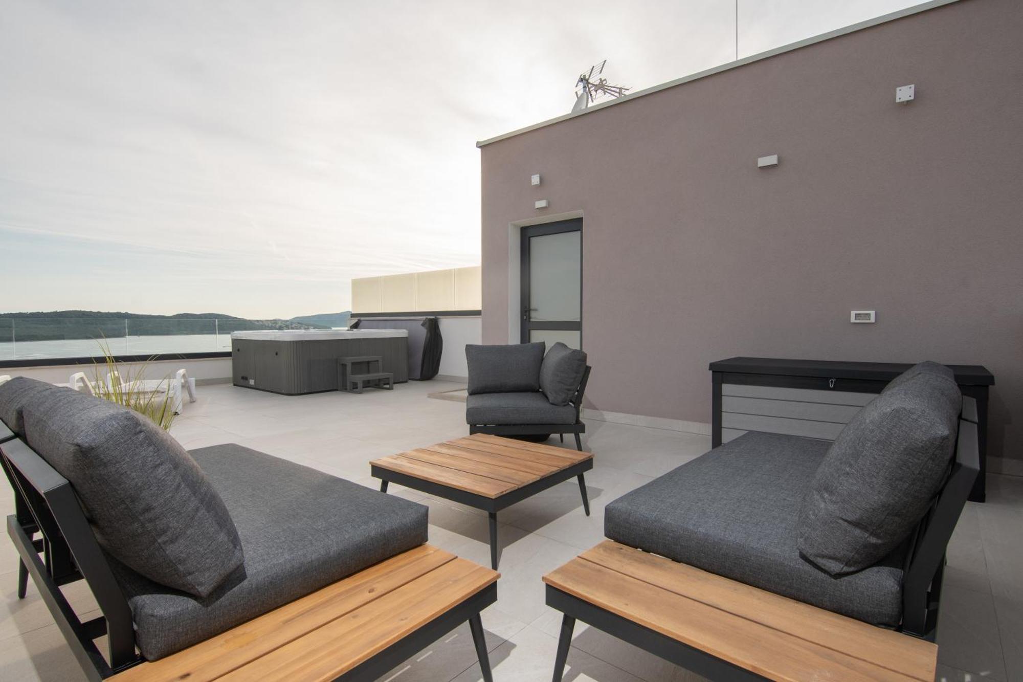 Adriatic Garden Apartments Okrug Gornji Buitenkant foto